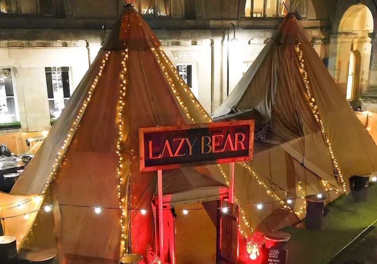 Lazy Bear Tipi Bar